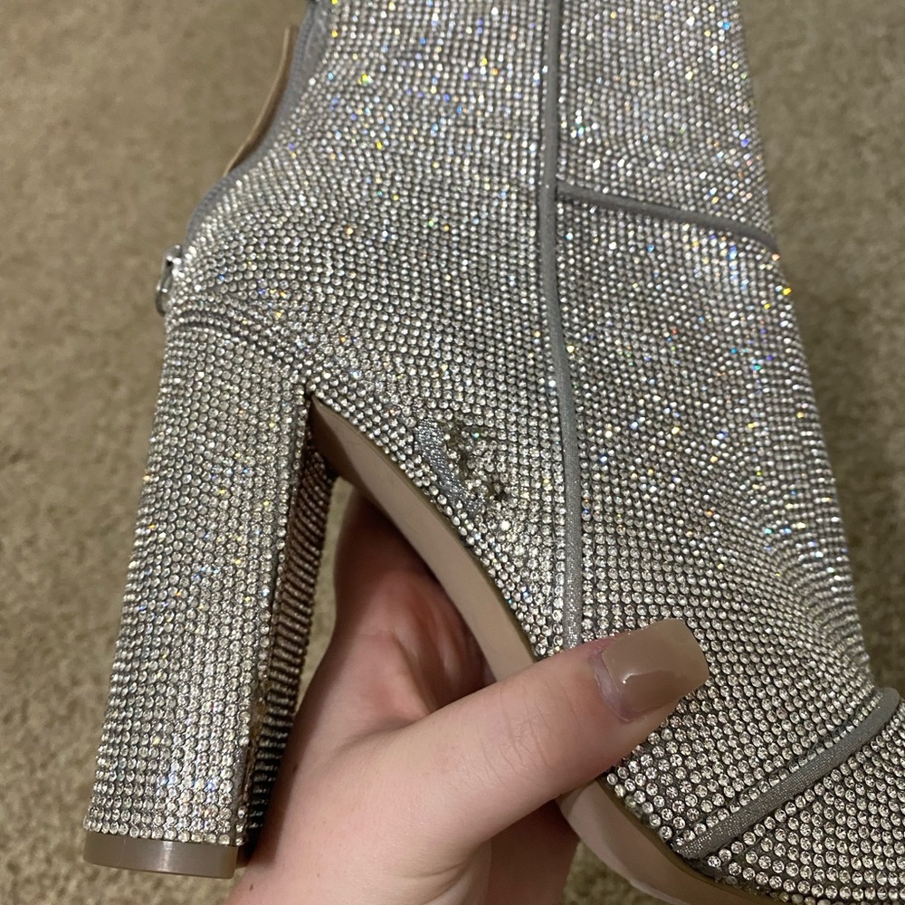 Noticed-R Rhinestones Booties - Picture 6 of 7